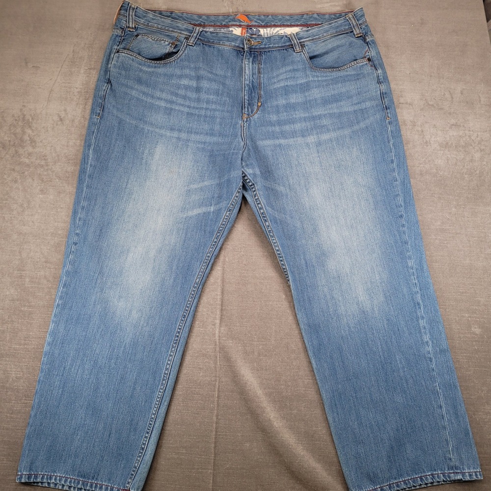 Tommy Bahama Barbados Mens Actual Size Jeans 46 x 29‎ Blue Denim Straight Leg